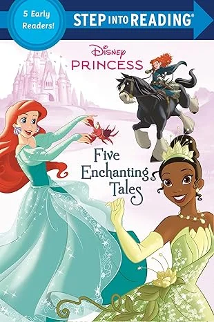 Five Enchanting Tales (Disney Princess) (Step into Reading Collection)