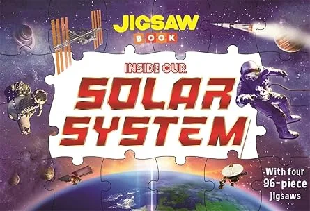 Jigsaw Book: Inside Our Solar System Board book – Big Book