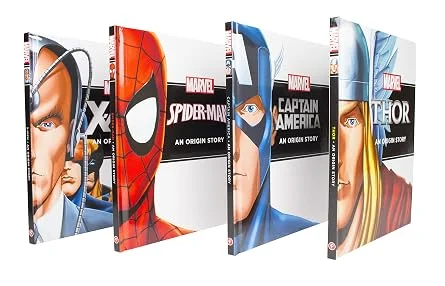 Marvel Hero Origins Story (4 books Collection )