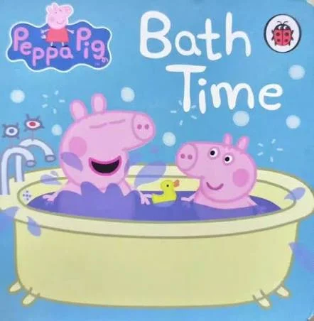 Peppa Pig: Bath time (Boardbook)