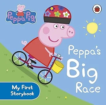 Peppas Big Race Board book