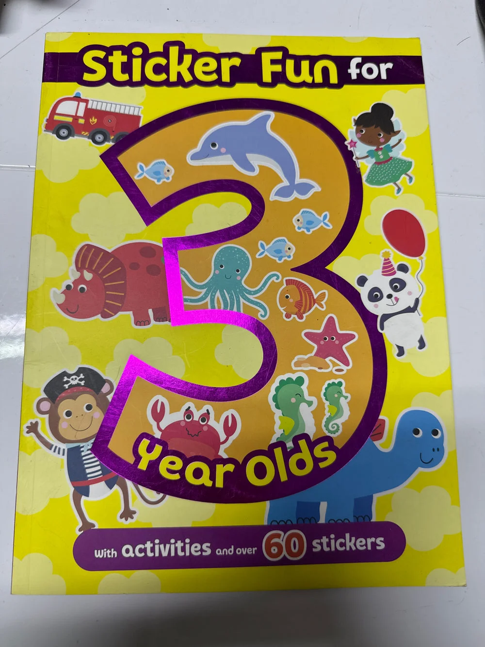 Sticker Fun for 3 Year Olds