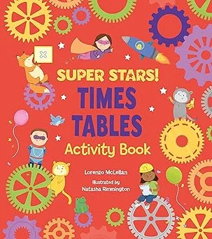 Super Stars!: Times Tables Activity Book