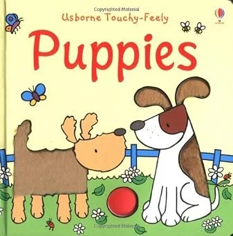 The Usborne Big Touchy Feely Book of Puppies