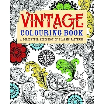 Vintage Coloring Book